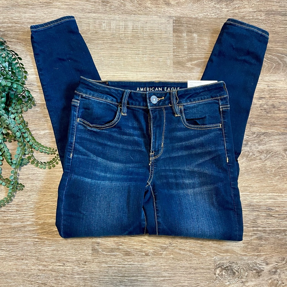 American Eagle Outfitters Women's Blue Jeans